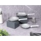 Zestaw patelni Berlinger Haus Aspen BH-7076 z powłoką tytanową 20/24/28 cm do smażenia