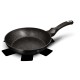 Zestaw patelni Berlinger Haus Black Silver BH-6159 z powłoką granitową 3 elementy do smażenia