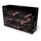 Zestaw patelni granitowych Berlinger Haus Metallic Line i-Rose 20/24/28 cm do smażenia
