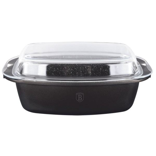 Brytfanna Berlinger Haus Granit Diamond BH-1461 5,2L do pieczenia z dwoma elementami