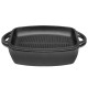 Brytfanna żeliwna Krisberg KS-2570 z patelnią grill 3,8L 31cm do pieczenia i grillowania