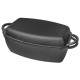 Brytfanna żeliwna Krisberg KS-2570 z patelnią grill 3,8L 31cm do pieczenia i grillowania