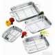 Brytfanna stalowa Kinghoff KH-1377 z rusztem 35 cm do pieczenia