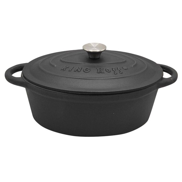 Brytfanna żeliwna Kinghoff KH-1531 6,2L 33cm do pieczenia i duszenia