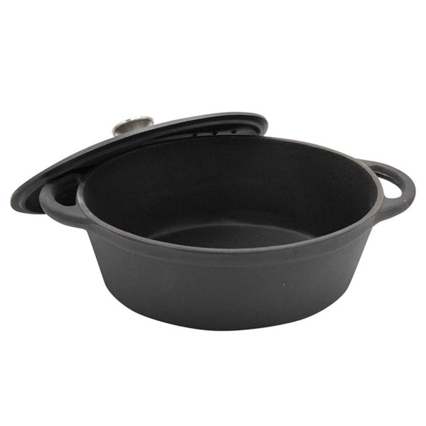 Brytfanna żeliwna Kinghoff KH-1531 6,2L 33cm do pieczenia i duszenia