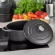 Brytfanna żeliwna Kinghoff KH-1531 6,2L 33cm do pieczenia i duszenia