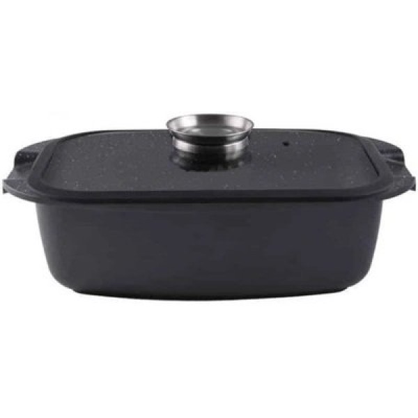 Brytfanna Zwieger Black Stone 32 cm 5 L do pieczenia potraw w piekarniku