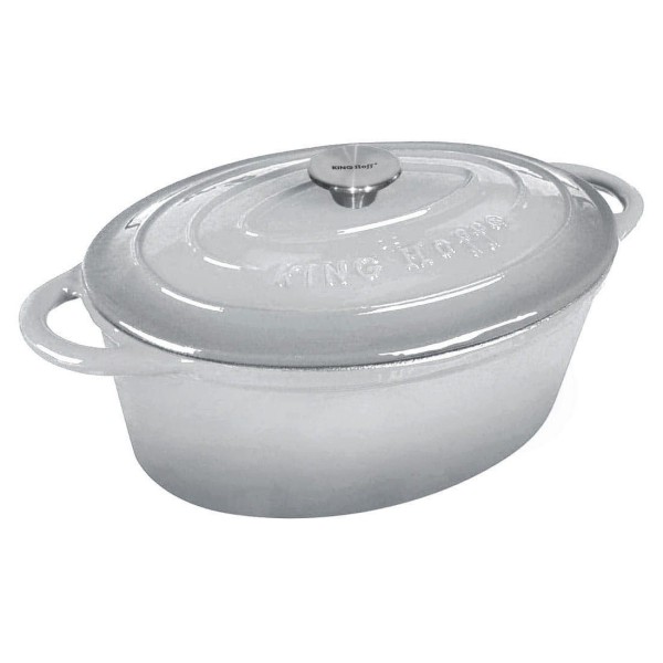Brytfanna emaliowana Kinghoff KH-1613 żeliwna 33cm 6,2L do pieczenia