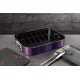 Brytfanna Berlinger Haus Purple Eclipse BH-7848 do pieczenia z rusztem 41,5x32 cm