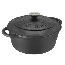 Garnek żeliwny KiNGHOFF KH-1476 4.0L do gotowania i duszenia