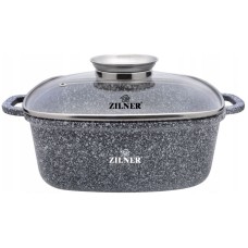 Квадратний горщик 6,5 л 28 см ZILNER ZL-7063