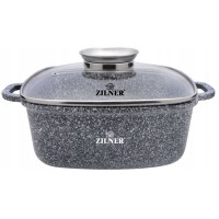 Форма для запікання, Zilner ZL-7063, квадратна, 6.5 л, 28 см, для запікання у духовці