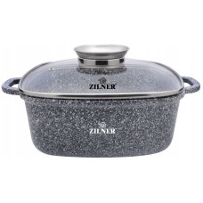 Brytfanna Zilner ZL-7063 Kwadratowa 6,5L 28cm do pieczenia