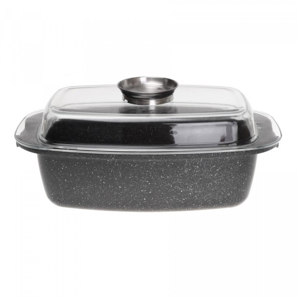Brytfanna Kinghoff KH-1608 marmurowa 5,5 l 33 cm do pieczenia
