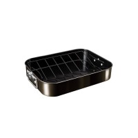 Brytfanna Berlinger Haus Shiny Black BH-7849 do pieczenia z rusztem 41,5x32 cm