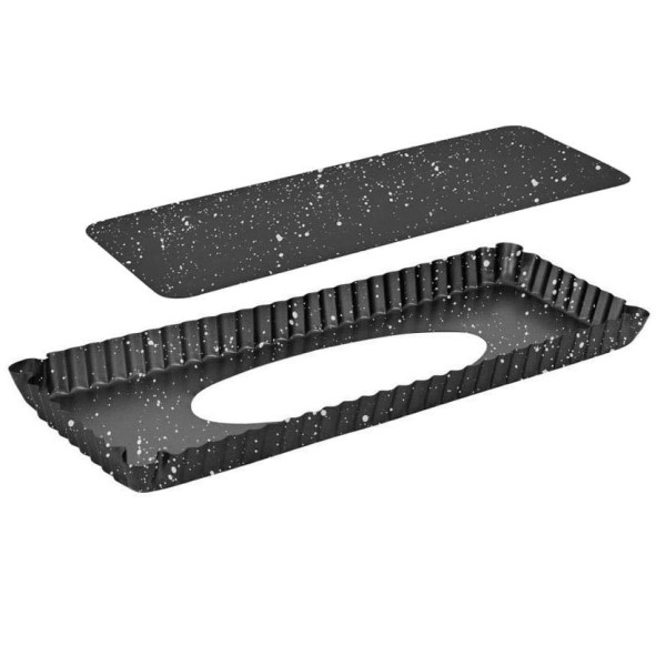 Blacha do pieczenia Brunbeste BB-3651 z wyjmowanym dnem 36x13x2,5 cm powłoka nieprzywieralna