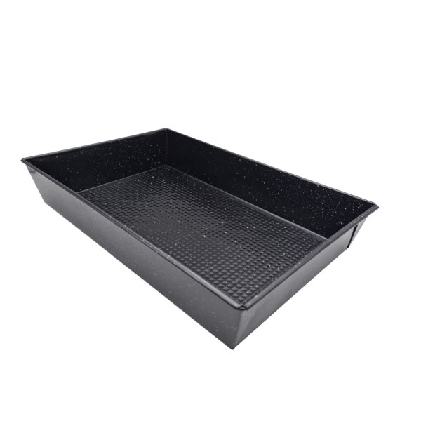 Blacha do pieczenia Brunbeste BB-1084 Marmurek 39,5x23,5x6 cm nieprzywieralna