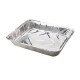 Blacha do pieczenia BASIC KITCHEN aluminiowa z pokrywą 33x26x4,5 cm