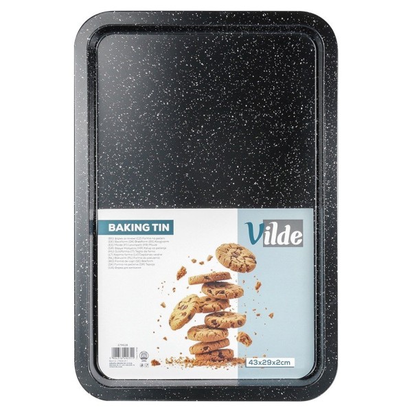 Форма для випікання, VILDE 279028, гранитова 43×29×2 см — для м'яса і пирогів