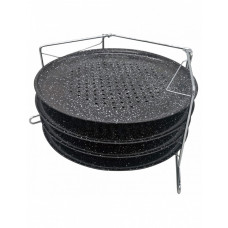 ZESTAW 4 BLACH DO PIECZENIA PIZZY KINGHOFF KH-1553