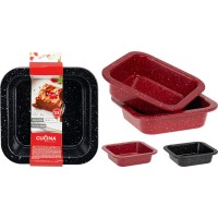 Форма для випікання, Blacha, набір 2 шт, 12x12 см, для приготування десертів та випічки