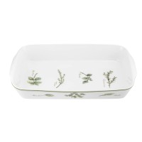 Форма для запікання La Porcellana Bianca Coltivia 40x24x6 см для приготування страв в духовці