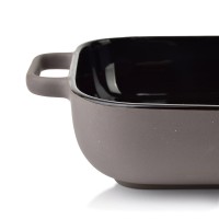 Naczynie do zapiekania Basic 33x20x6,5 cm czarne