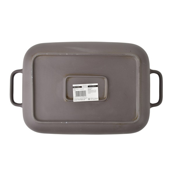 Naczynie do zapiekania Basic 33x20x6,5 cm czarne