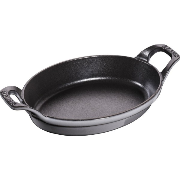 Формочка для запікання Staub Owalne mini 21x15 см, сіра, для випікання та запікання