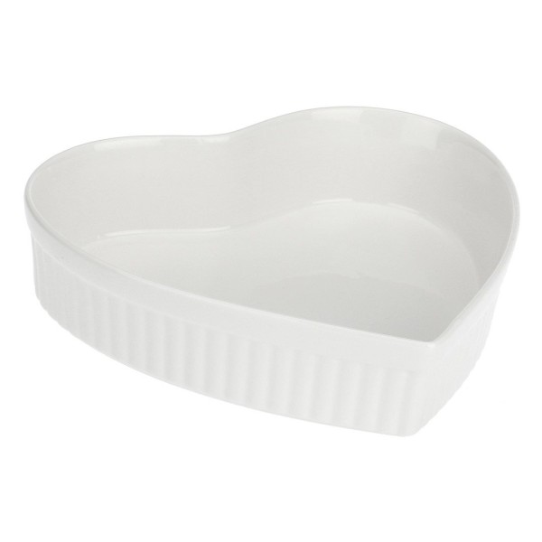 Naczynie do zapiekania LA PORCELLANA BIANCA Cupido serce 25 cm