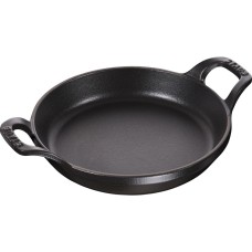 Керамічне посуд для запікання Staub Okrągłe mini 16 см, чорний, для випікання та запікання