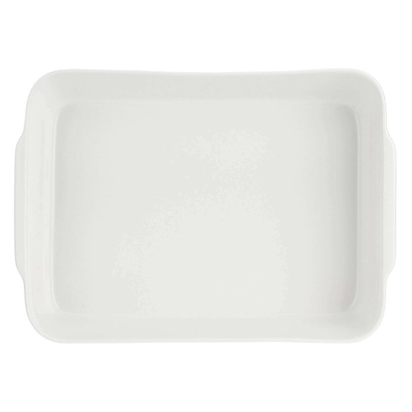 Naczynie do zapiekania, La Porcellana Bianca Anghiari, Lasagne 35x25 cm, білий керамічний*