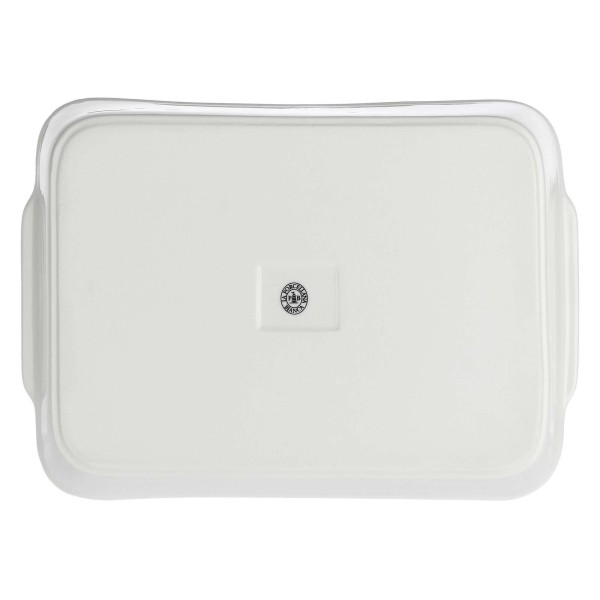 Naczynie do zapiekania, La Porcellana Bianca Anghiari, Lasagne 35x25 cm, білий керамічний*