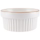 Стравниці та запіканки, EXCELLENT HOUSEWARE, Miseczki do zapiekania 11 см 275 мл, biały 2‑elementowy комплект