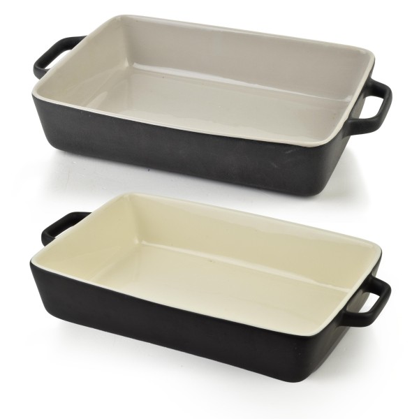 Посуд для запікання Basic Naczynie prostokątne 30x20x7 см кольоровий mix