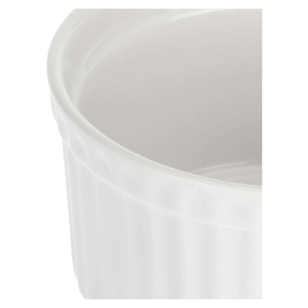 Набір форм для випікання, La Porcellana Bianca, Arezzo 6 шт., круглі ramekin 8 см — для сервування порційних запіканок