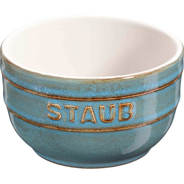 Набір для запікання, Staub, XS-Minis 4 ramekin 9 см, круглі, античний туркусовый