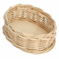 Kosz wiklinowy La Porcellana Bianca Midollino do naczynia do zapiekania 10 x 7 cm