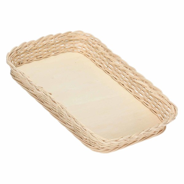 Kosz wiklinowy La Porcellana Bianca Midollino do naczyń do zapiekania 39 cm
