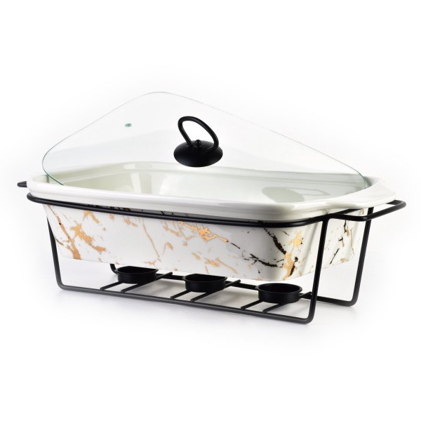 Naczynie z podgrzewaczem Modern Kitchen MODERN KITCHEN 3,0 l — do serwowania i podgrzewania