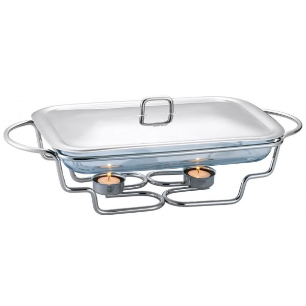 Podgrzewacz stołowy KiNGHOFF KH-1410 3-elementowy, 2,9L do potraw