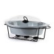 Naczynie z podgrzewaczem Modern Kitchen 2,6 l do serwowania na stół 38x26x7,9 cm