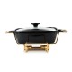 Naczynie z podgrzewaczem Modern Kitchen 1,4L do serwowania ciepłych dań 36x25x15 cm