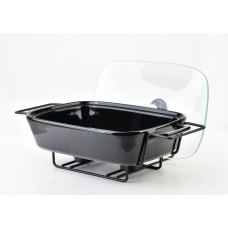 Посуд з підігрівом Modern Kitchen 2,1 л для підтримки температури страв 38,5x22x17 см