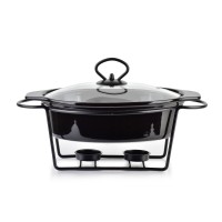 Naczynie z podgrzewaczem Modern Kitchen 1,25 l do podawania dań gorących