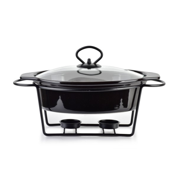Naczynie z podgrzewaczem Modern Kitchen 1,25 l do podawania dań gorących