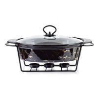 Naczynie z podgrzewaczem Modern Kitchen 1,6 l do serwowania ciepłych dań