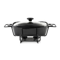 Naczynie z podgrzewaczem Modern Kitchen 1,4L do serwowania ciepłych potraw 36x25x15cm