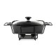 Naczynie z podgrzewaczem Modern Kitchen 1,4L do serwowania ciepłych potraw 36x25x15cm