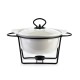 Naczynie z podgrzewaczem Modern Kitchen 1,2 l do serwowania i podgrzewania potraw
